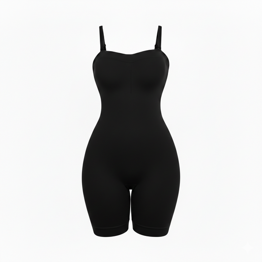 CurvaCo Seamless Bodysuit Shapewear (Detachable Straps)